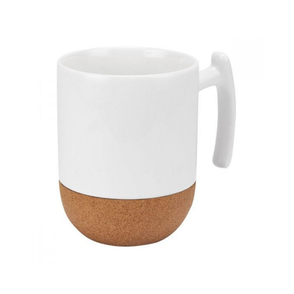 Taza Cafe Te Material Porcelana Base Corcho