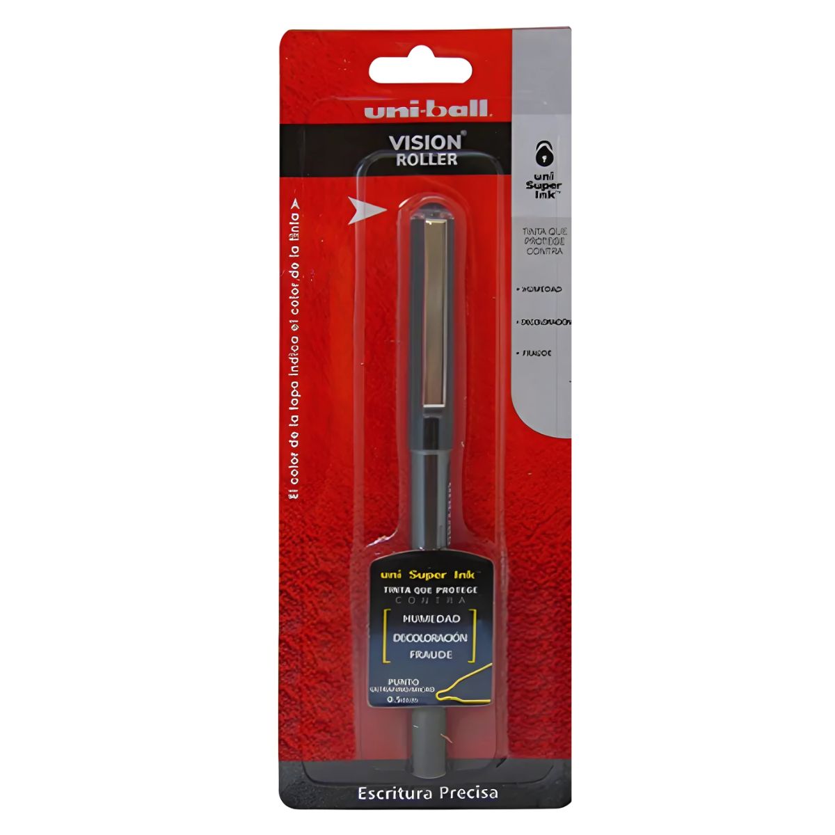 Bolígrafo Roller Eye Micro 0.5mm Ub-150 Negro