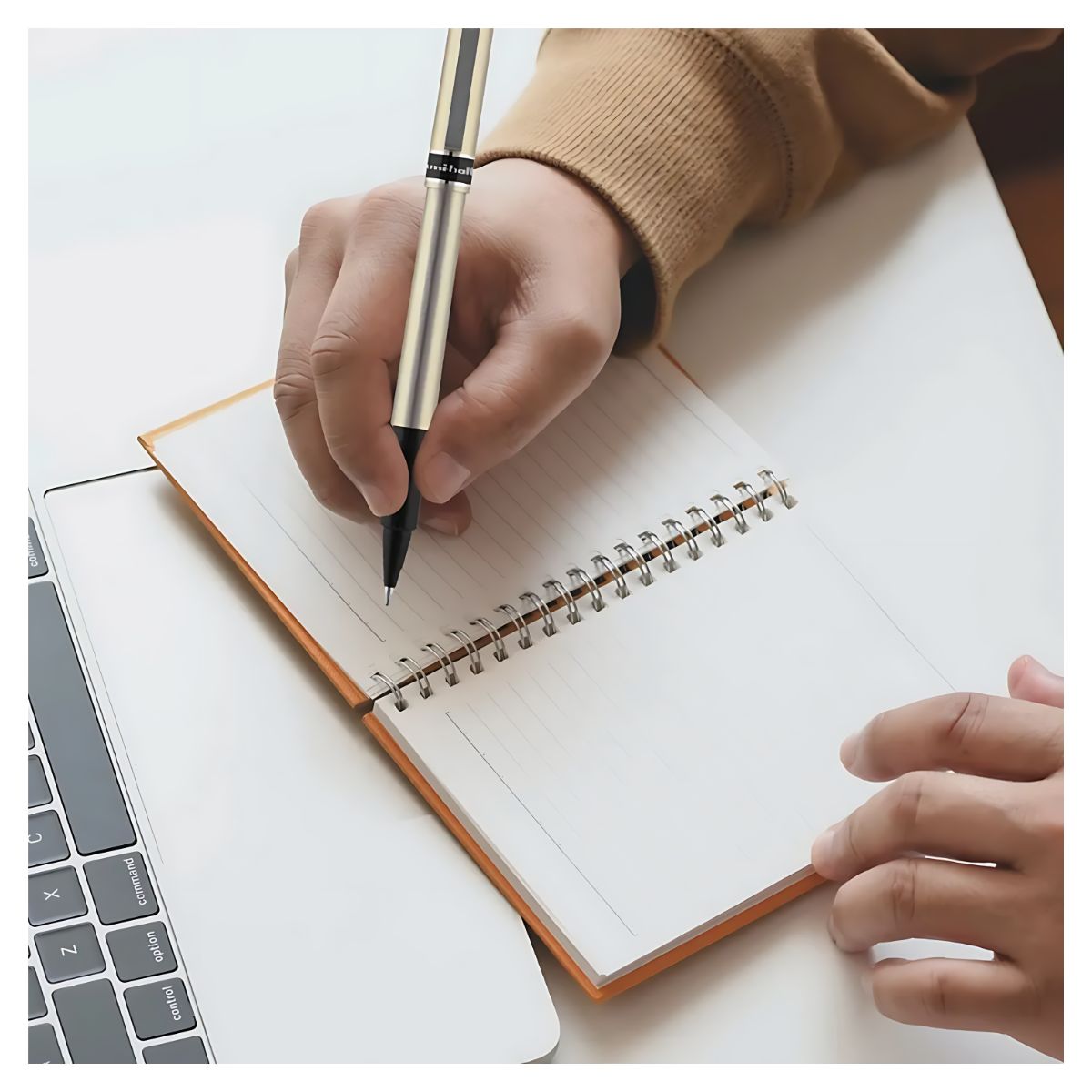 Bolígrafo Roller Deluxe Fino 0.7mm Tinta Azul