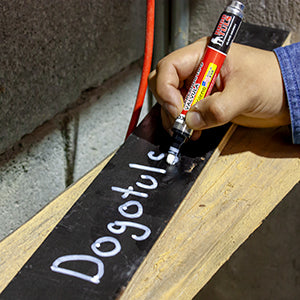 Marcador Blanco Pintura Liquida Dogotuls Uso Industrial