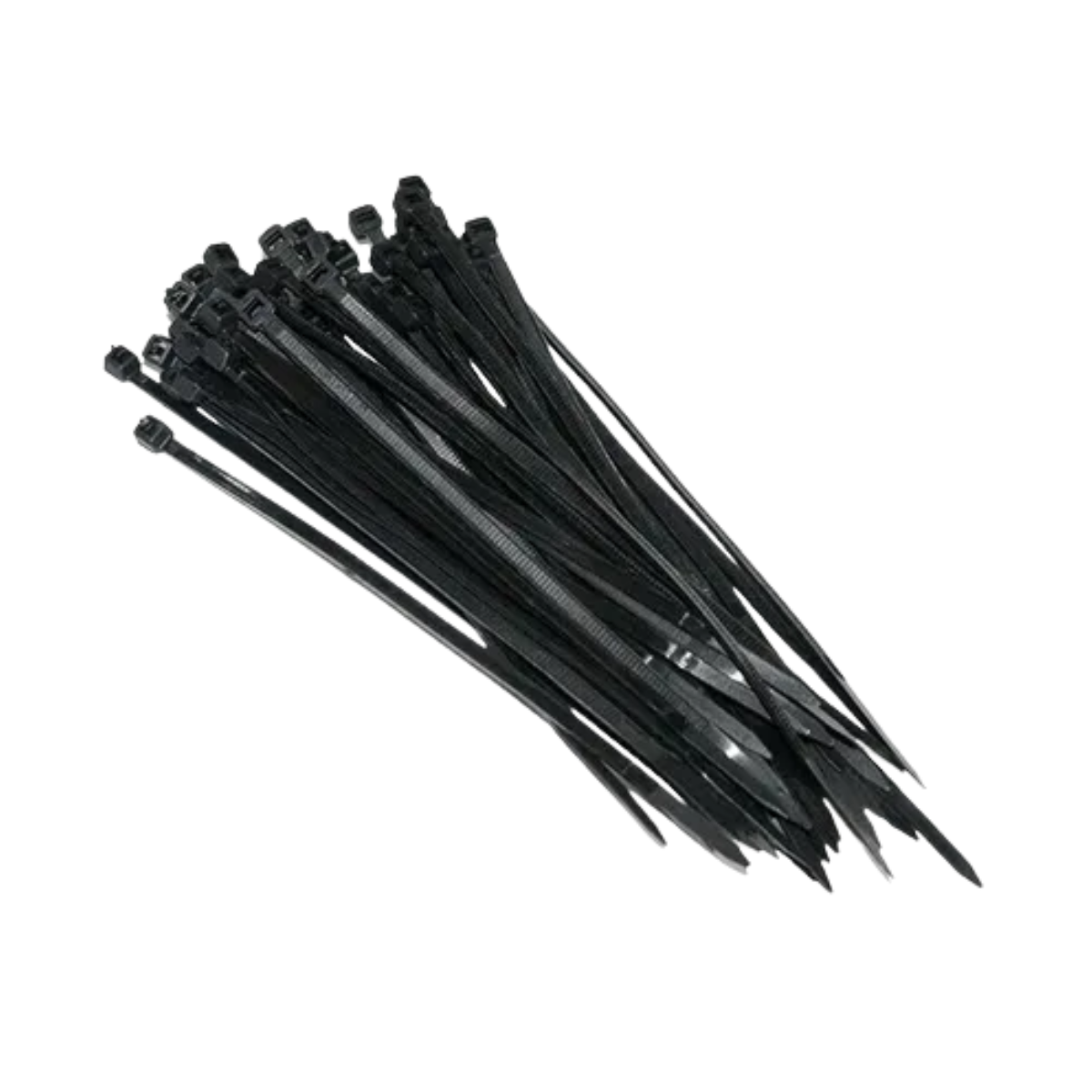100 Cinchos Plasticos 100 x 2.5 mm Tensión 8 Kg Negros Surtek