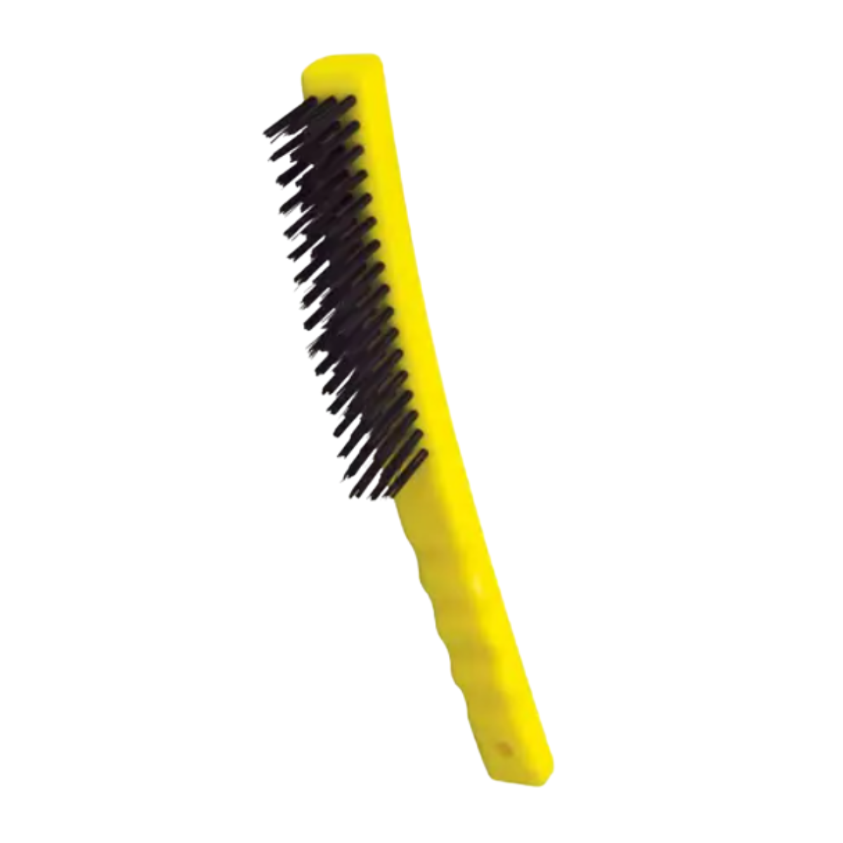 Cepillo de alambre de acero al alto carbón con 3x17 filas de pinceles con mango