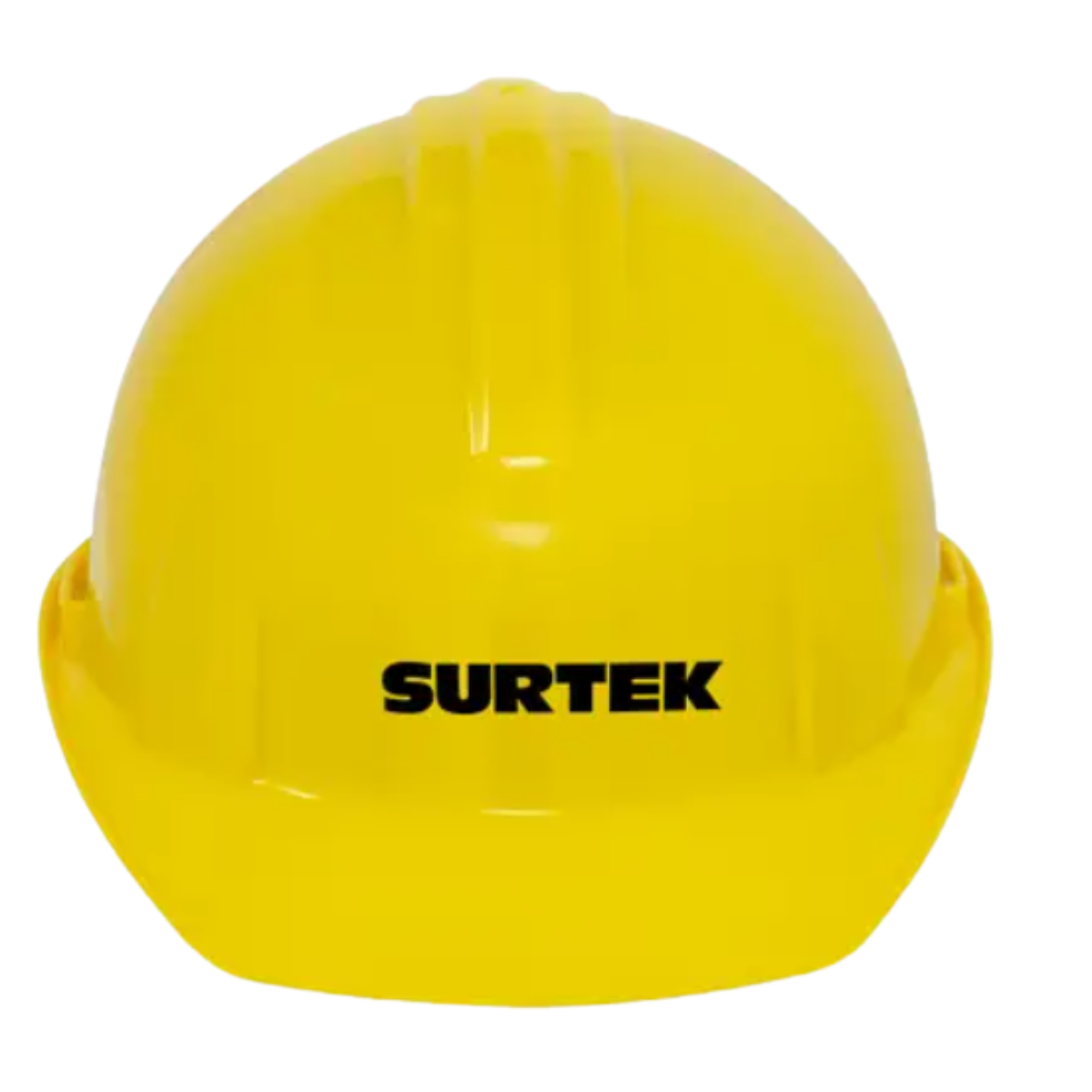 Casco de seguridad con ajuste de intervalos de 4 puntos clase E tipo 1 color amarillo