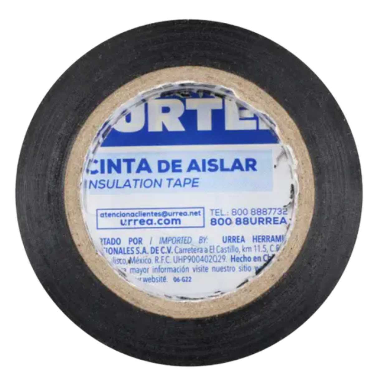 Cinta negra para aislar 19 mmx 9 m