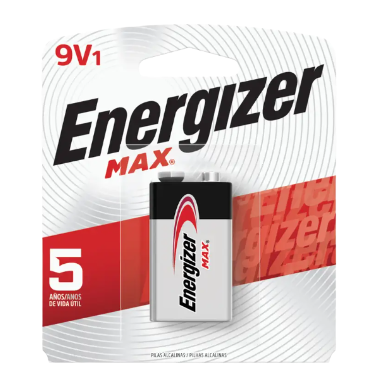 Pila alcalina Energizer 9V