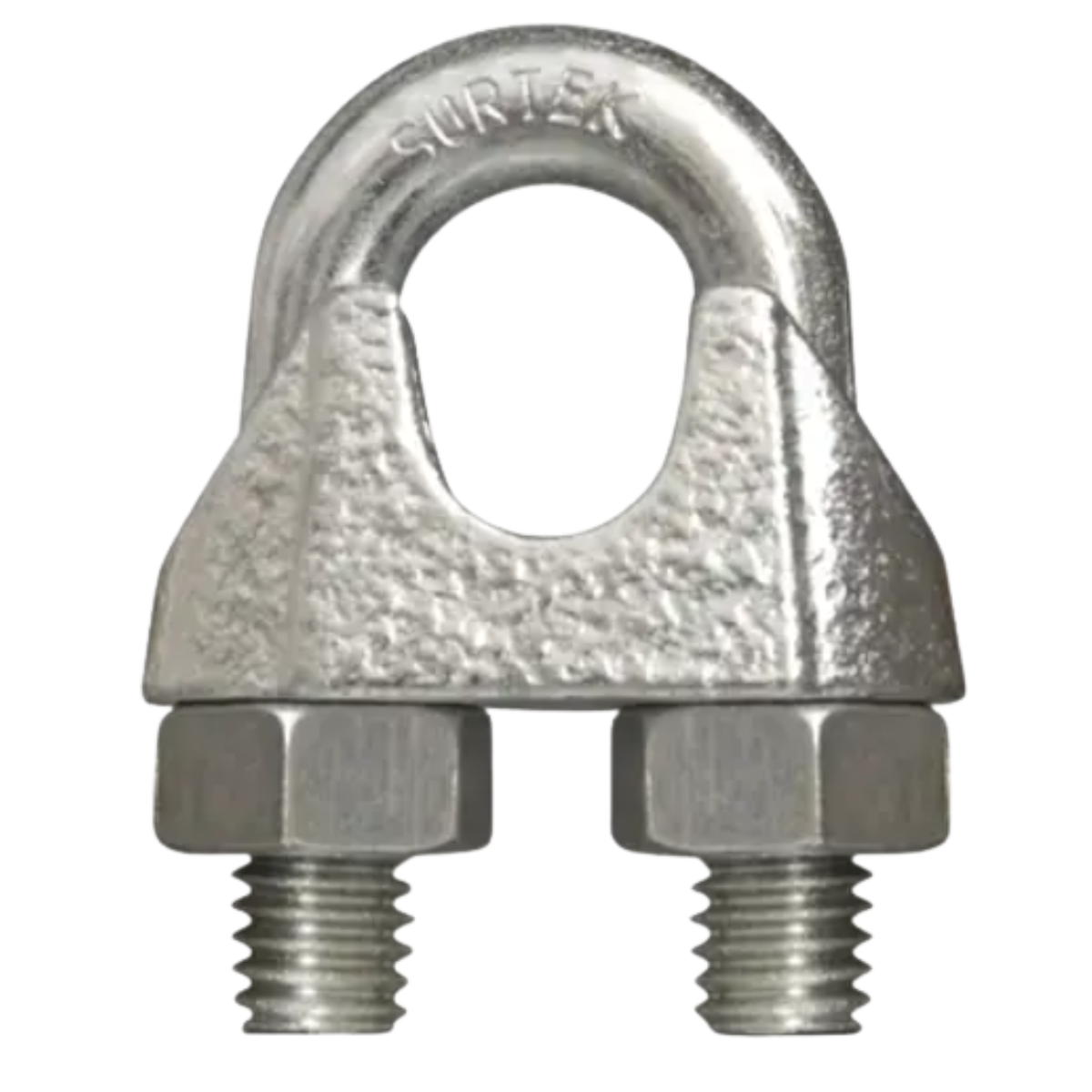 Perro de hierro maleable paracable de acero tipo alemán 3/8