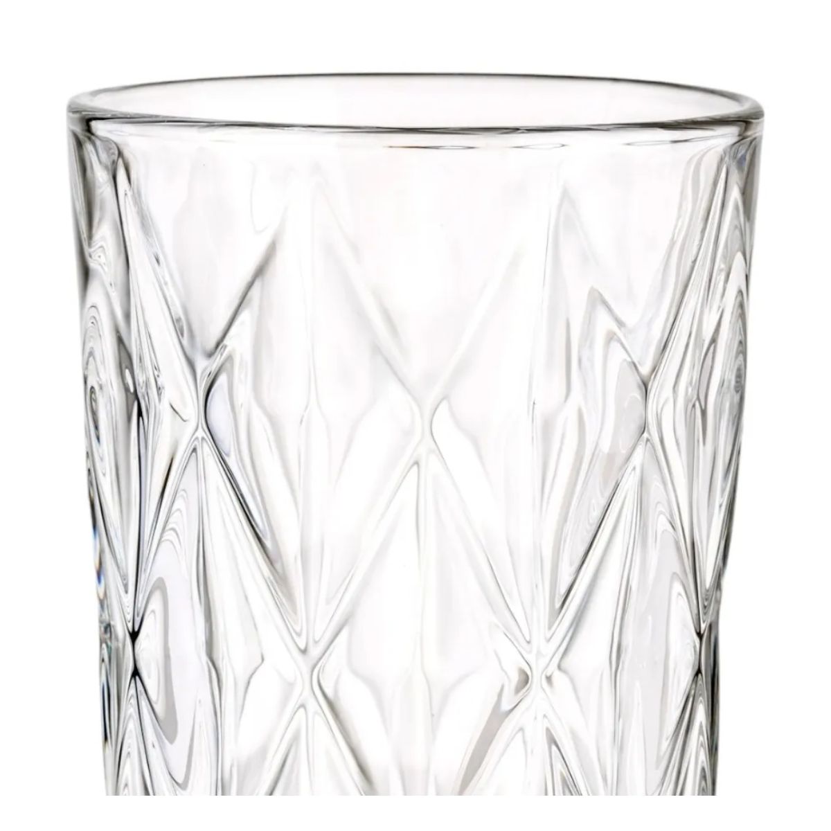 Vaso Dof Old Fashion Libia Vidrio Labrado 6 Piezas Color Double Old Fashion Libia