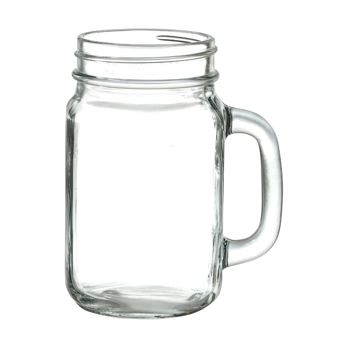 Set 12 Tarro Vaso Frasco Mason Jar Liso Vintage Vidrio 480ml