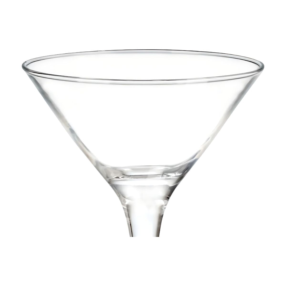Set 6 Copas Martini Lav Misket Vidrio Cocktail 175ml Color Transparente