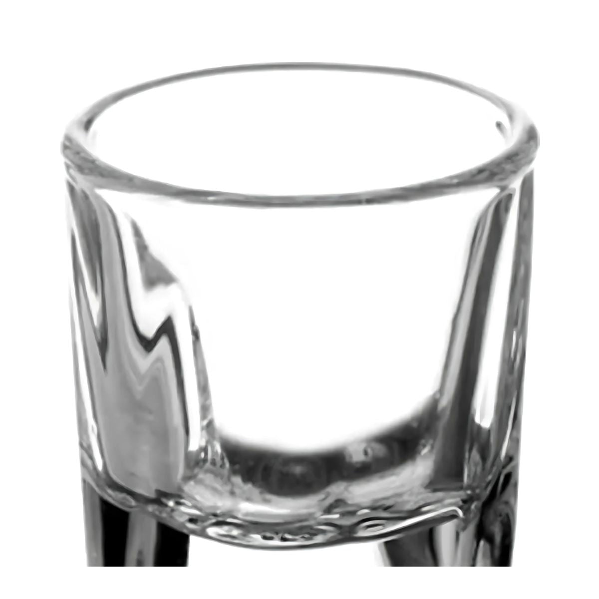 6 Pack Vaso Mini Tequilero Cuadrado Shot Mezcal Vidrio
