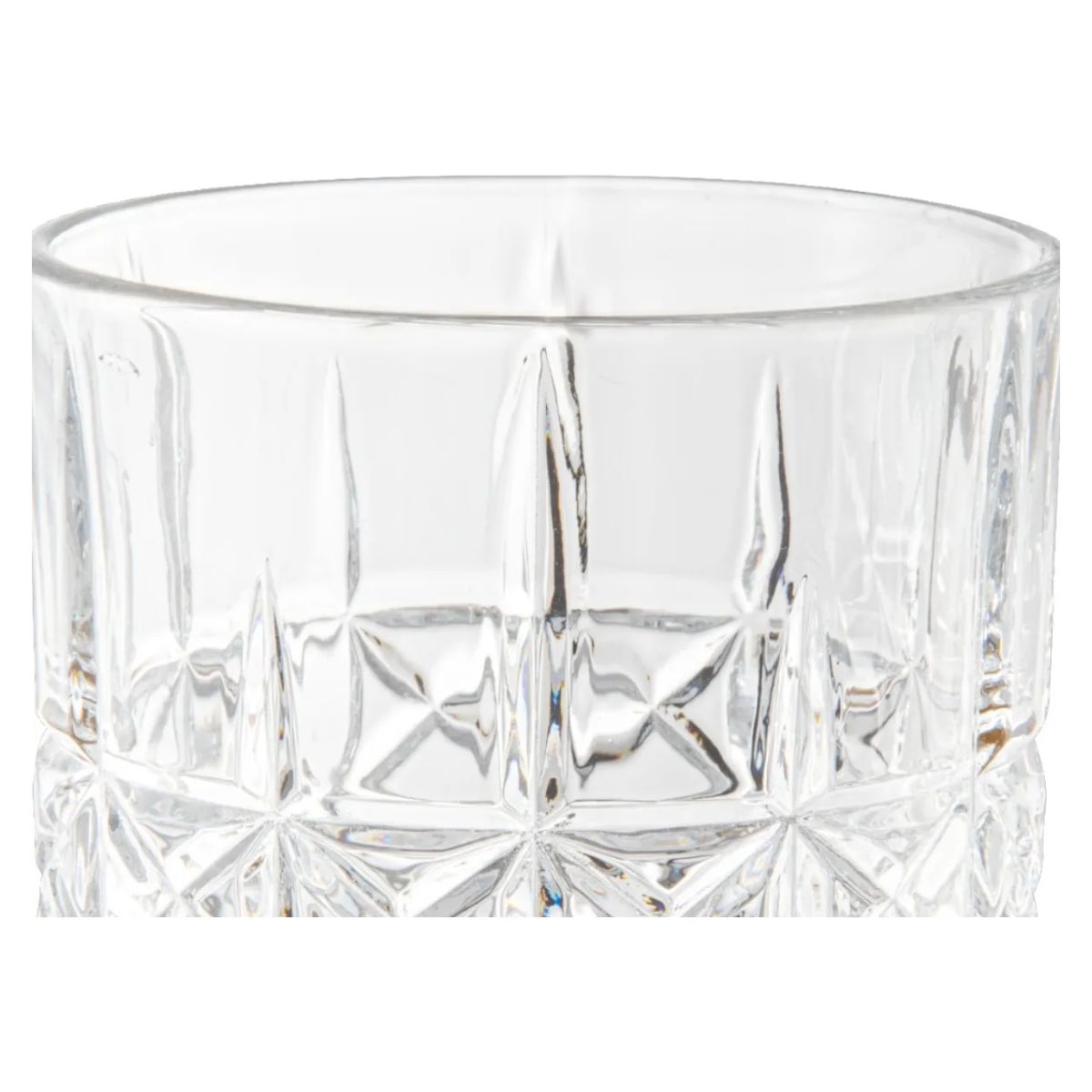 6 Vasos Dof Para Whisky De Vidrio Cristal Labrado 305 Ml Color Magno