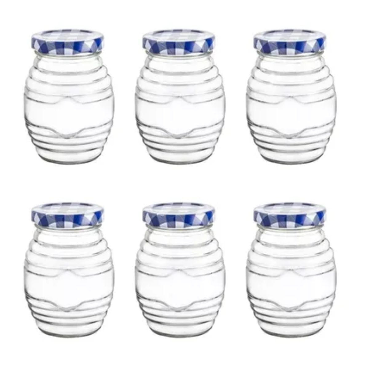 6pz Frasco Organizador Especiero 190ml Tapa Mantel Colores