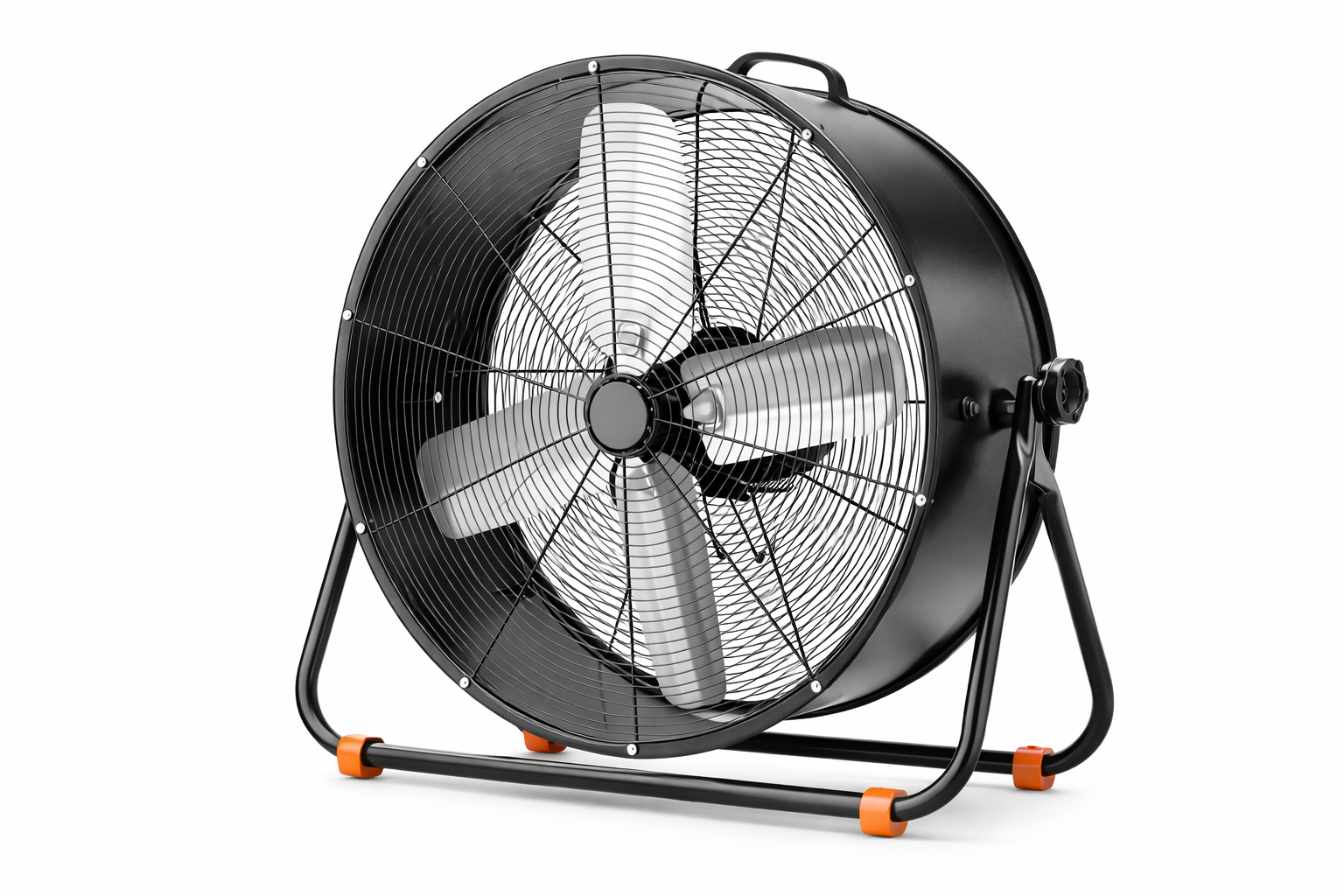 Ventilador Industrial De Tambor 24 Pulgadas Alto Flujo De Aire Adir