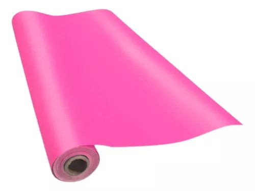 Rollo Papel America Euromac Color Rosa Mexicano 25Cm X 70Cm