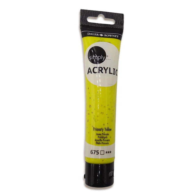 Pintura Acrílica Tubo Simply Daler Rowney 75ml Elegir Color - MarchanteMX