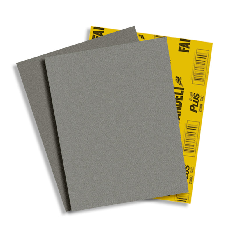 25 piezas Lija B-99 Plus Fandeli 9" x 11" Grano 1500, 76143