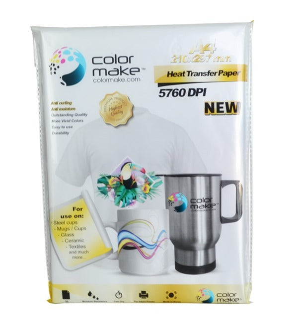 Papel Sublimacion Sublimar Premium 100h 110gr A3 Color Make