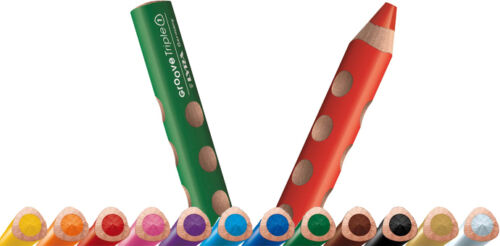 Lápices de Colores Acuarelables Lyra Groove Set 12 Piezas