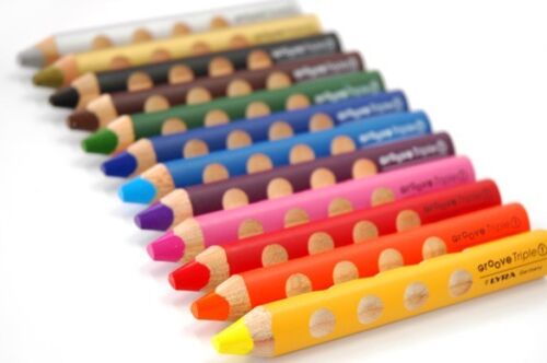 Lápices de Colores Acuarelables Lyra Groove Set 12 Piezas