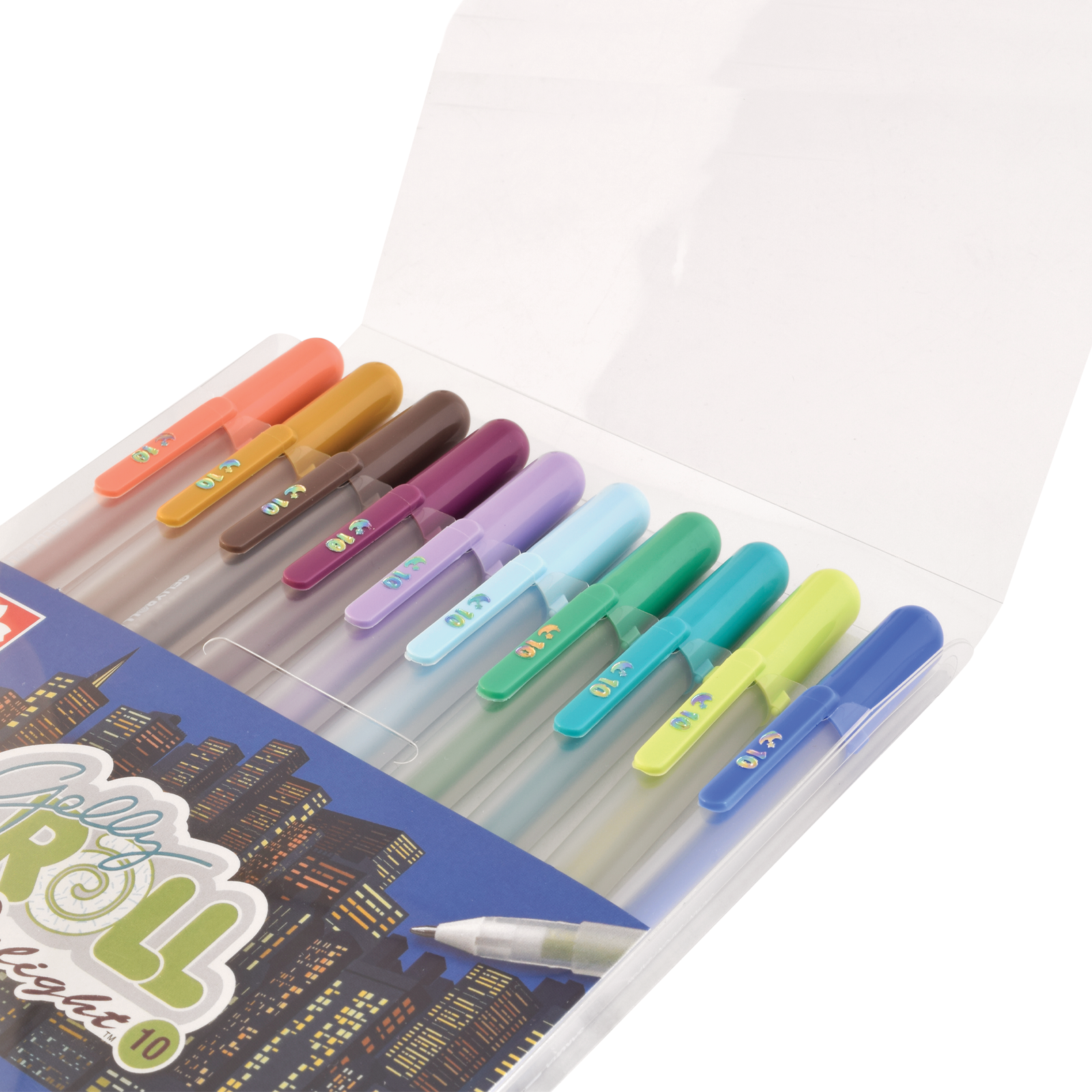 GELLY ROLL - SET CON 10 PLUMAS DE GEL MOONLIGHT PASTEL