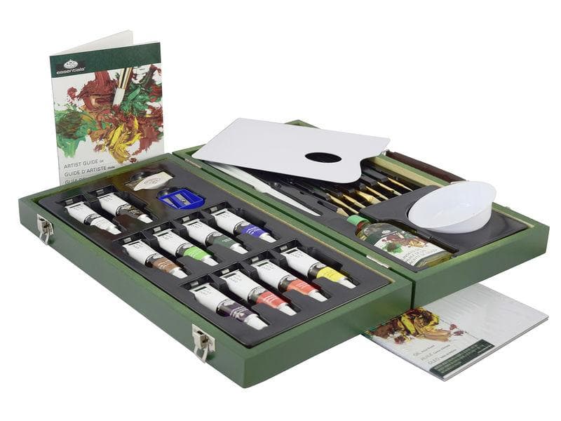 ROYAL LANGNICKEL - Estuche de arte de madera beginners óleo #RSET-OIL3000