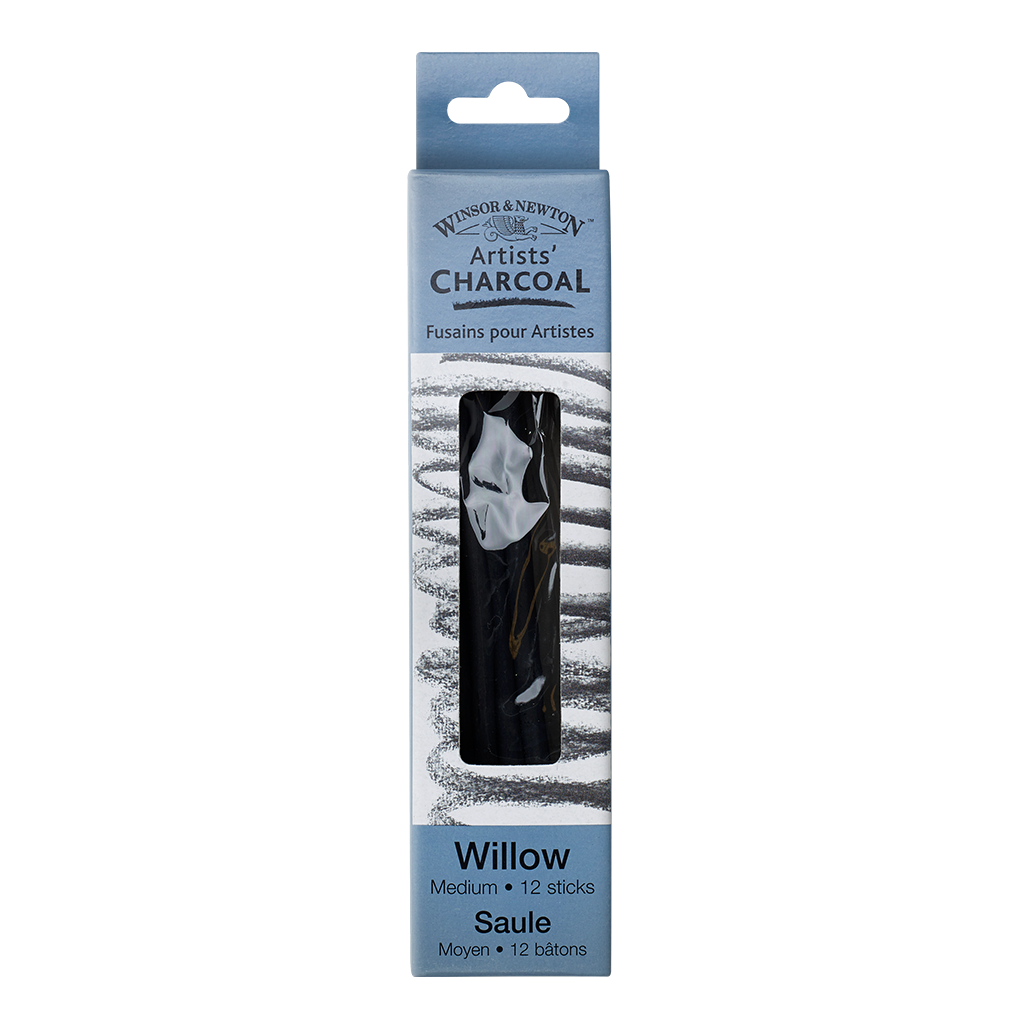 W&N - Barra de carbón mediana de sauce