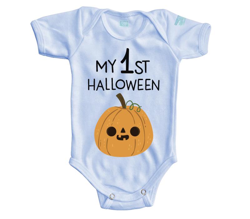 Body Bebé 1st Halloween Calabaza - MarchanteMX