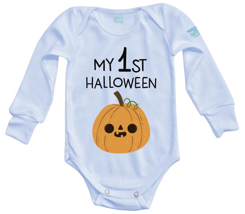 Body Bebé 1st Halloween Calabaza - MarchanteMX