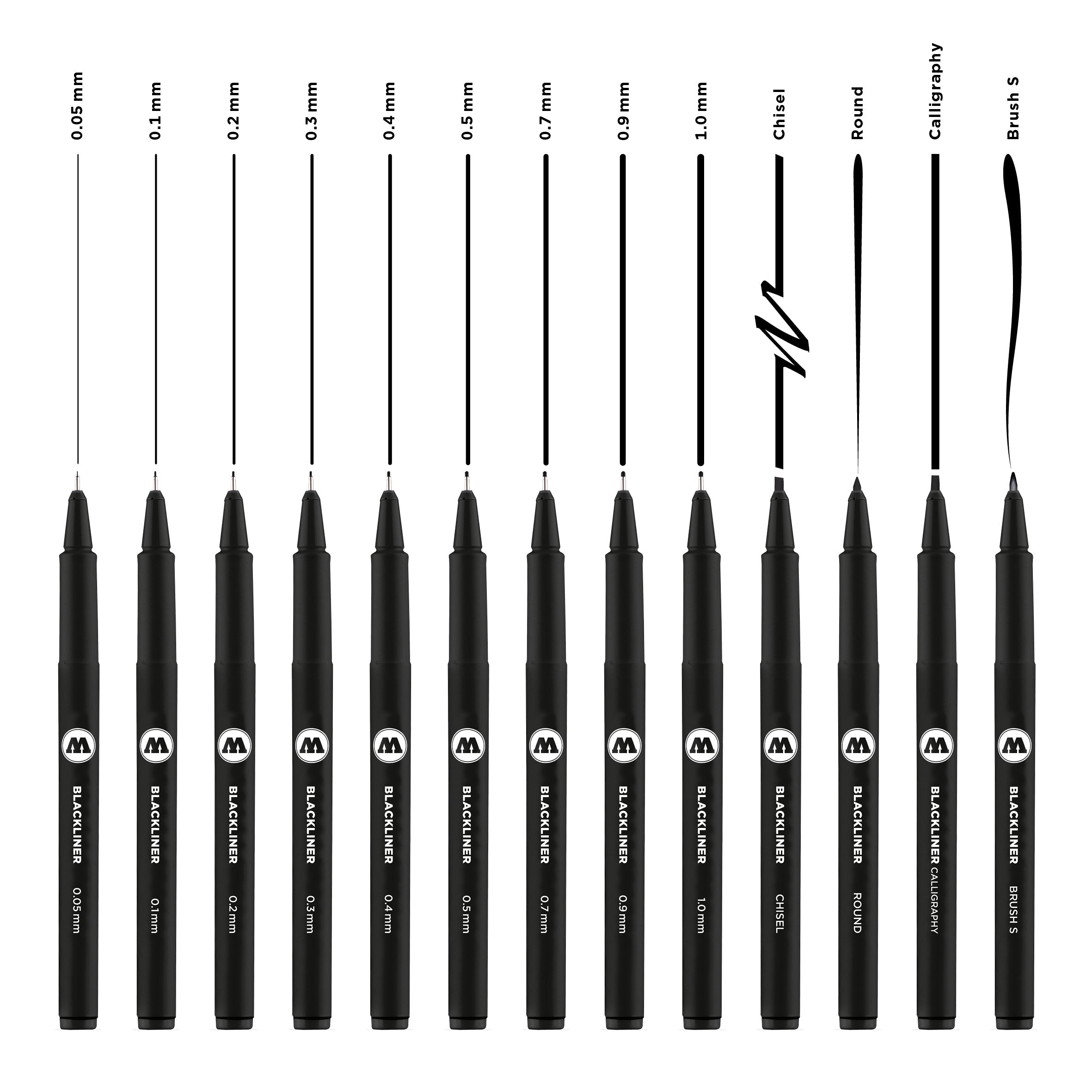 MOLOTOW - Estilógrafo blackliner