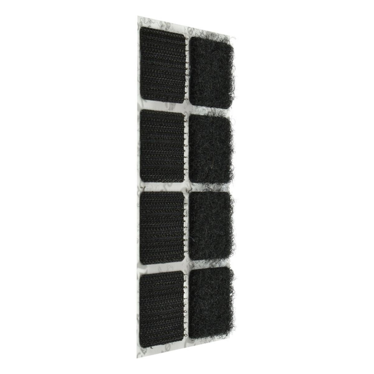 12 Cintas Adhesivas VELCRO® Sujetadores Cuadros organizador Adherible Negro - MarchanteMX