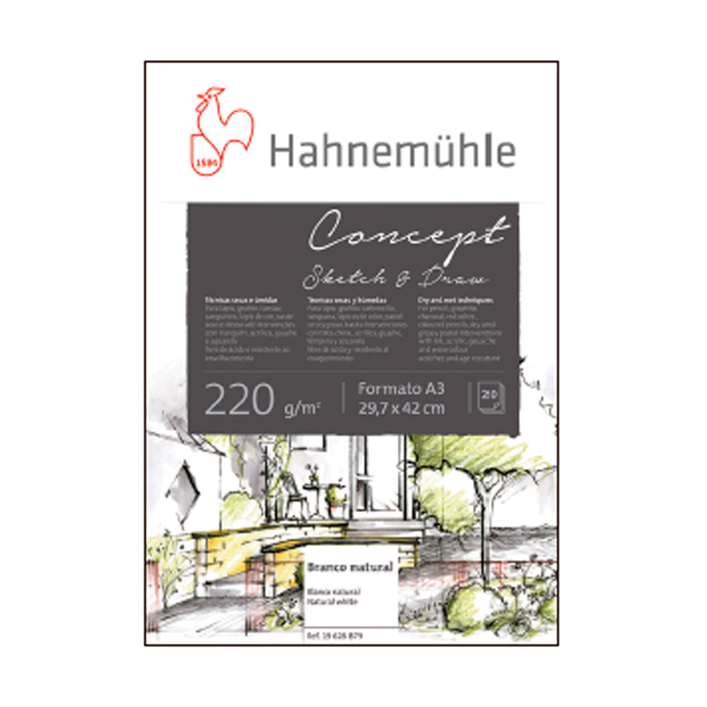 Hahnemühle - Block concept sketch & draw