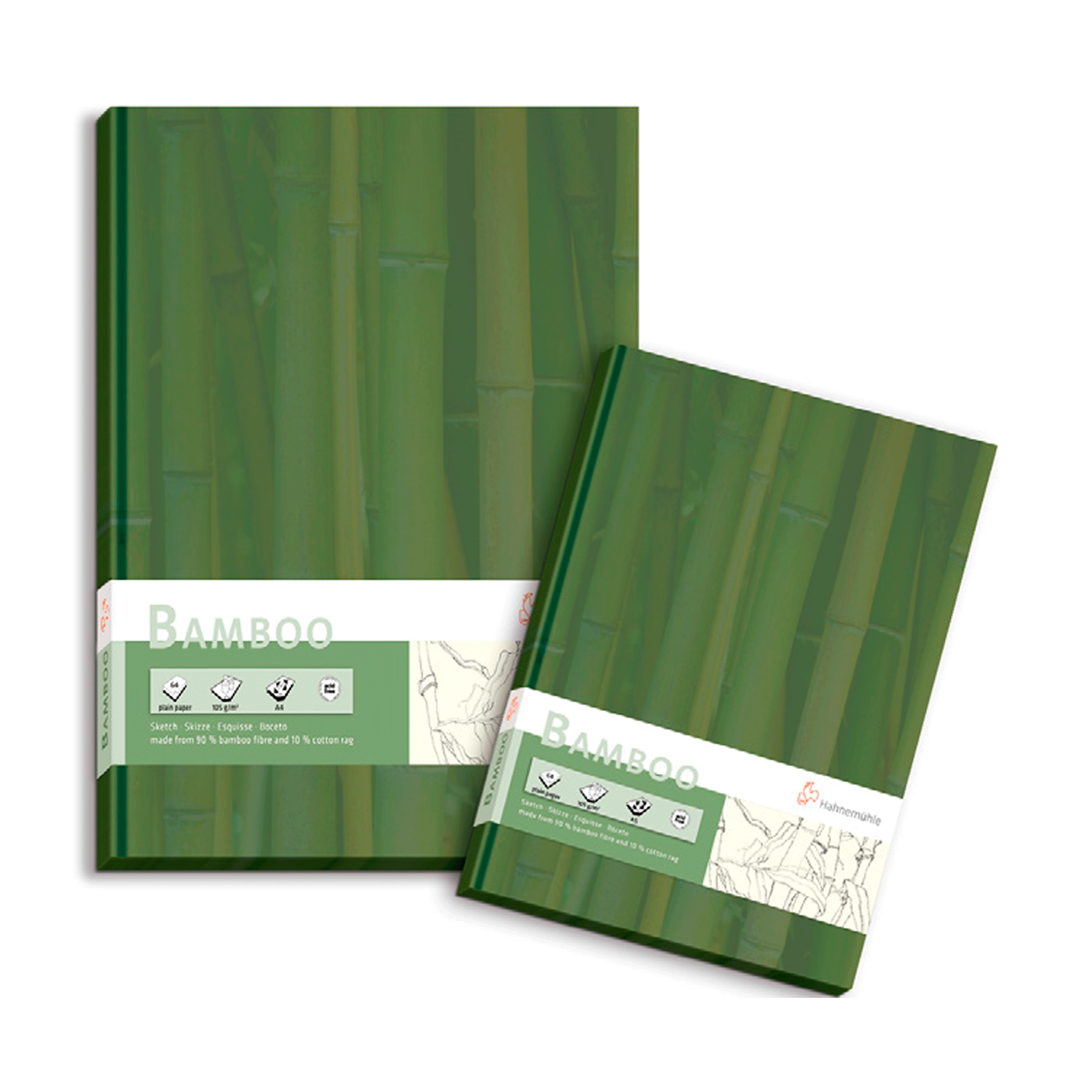 Hahnemühle  - libro hoja de bamboo para técnica mixta