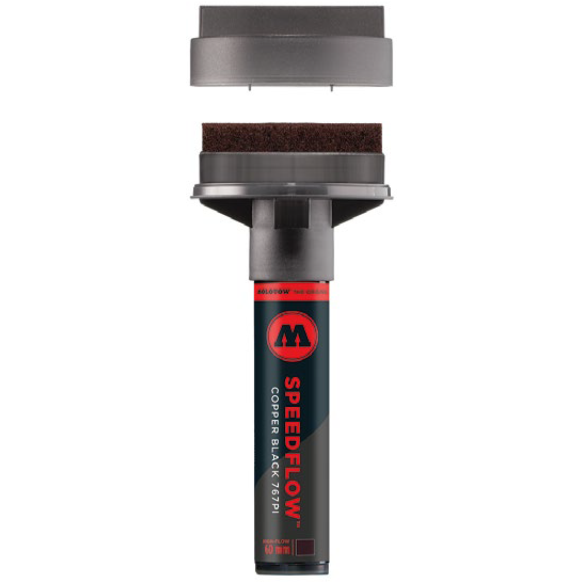 MOLOTOW - MARCADOR PERMANENTE NEGRO SPEEDFLOW 767PI 60MM