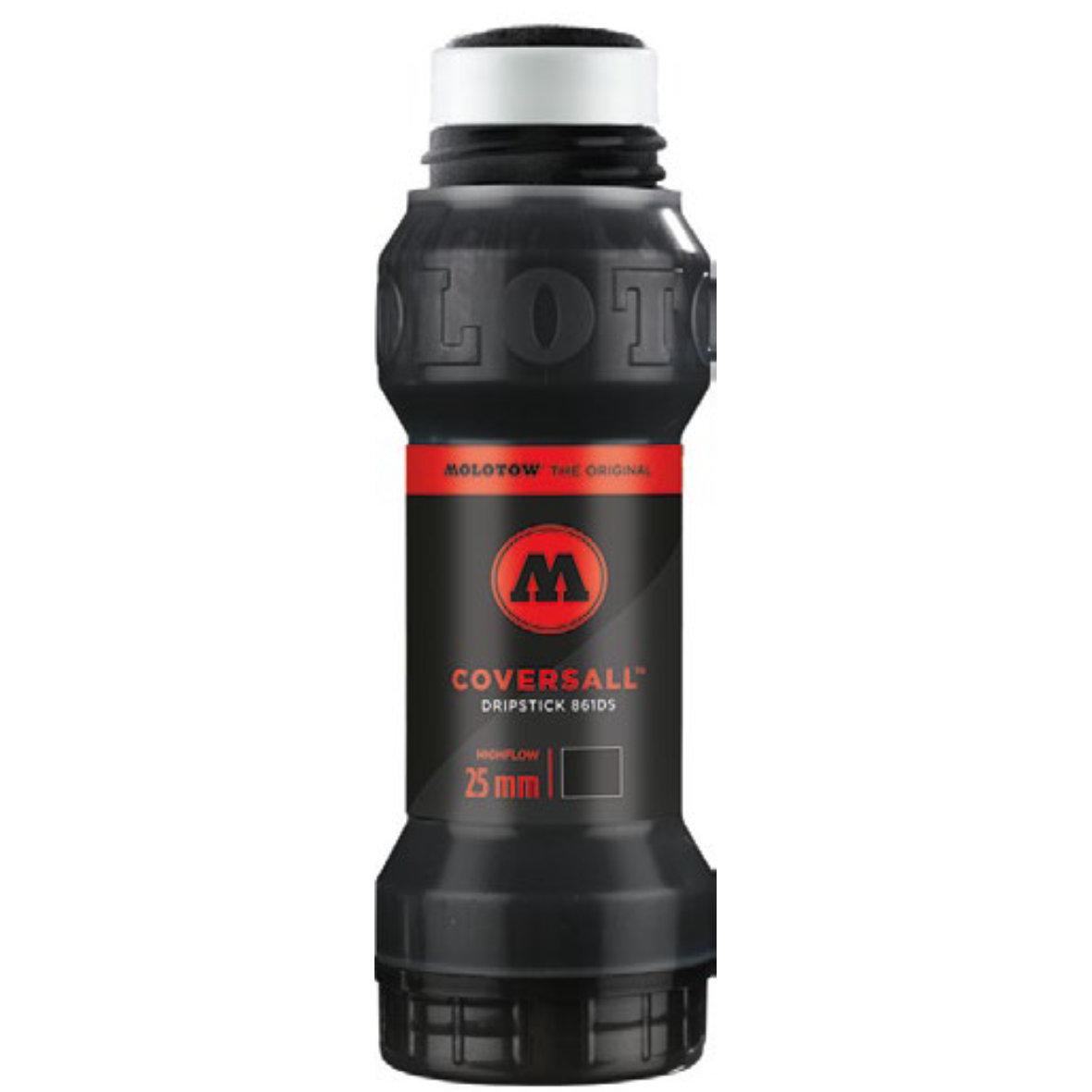 MOLOTOW - MARCADOR DRIPSTICK COVERSALL DE PRESIÓN NEGRO