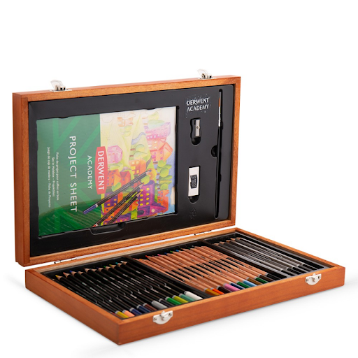 Derwent Academy - Set de madera con 30 lápices #2300147 - colección de regalo