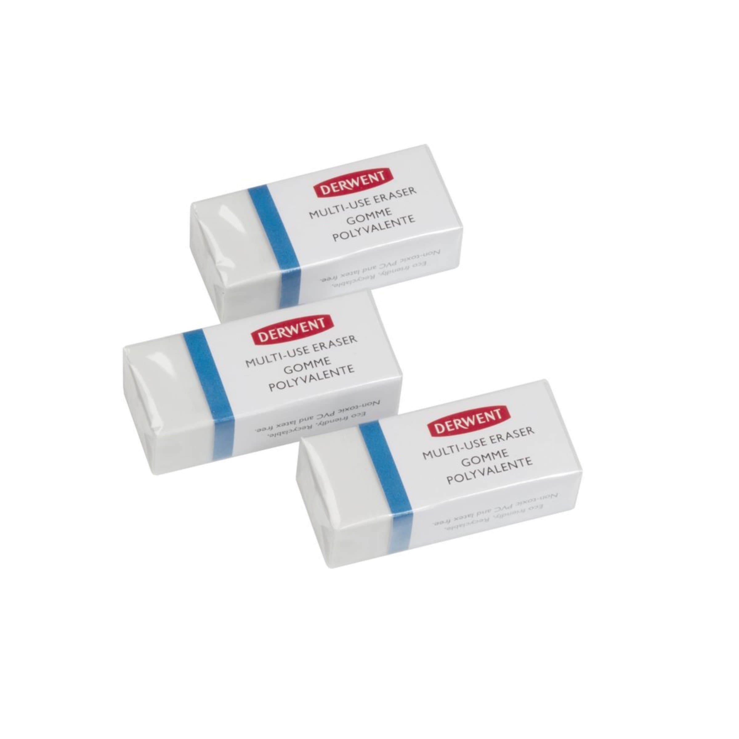 Derwent Set con 3 gomas de borrar pequeñas