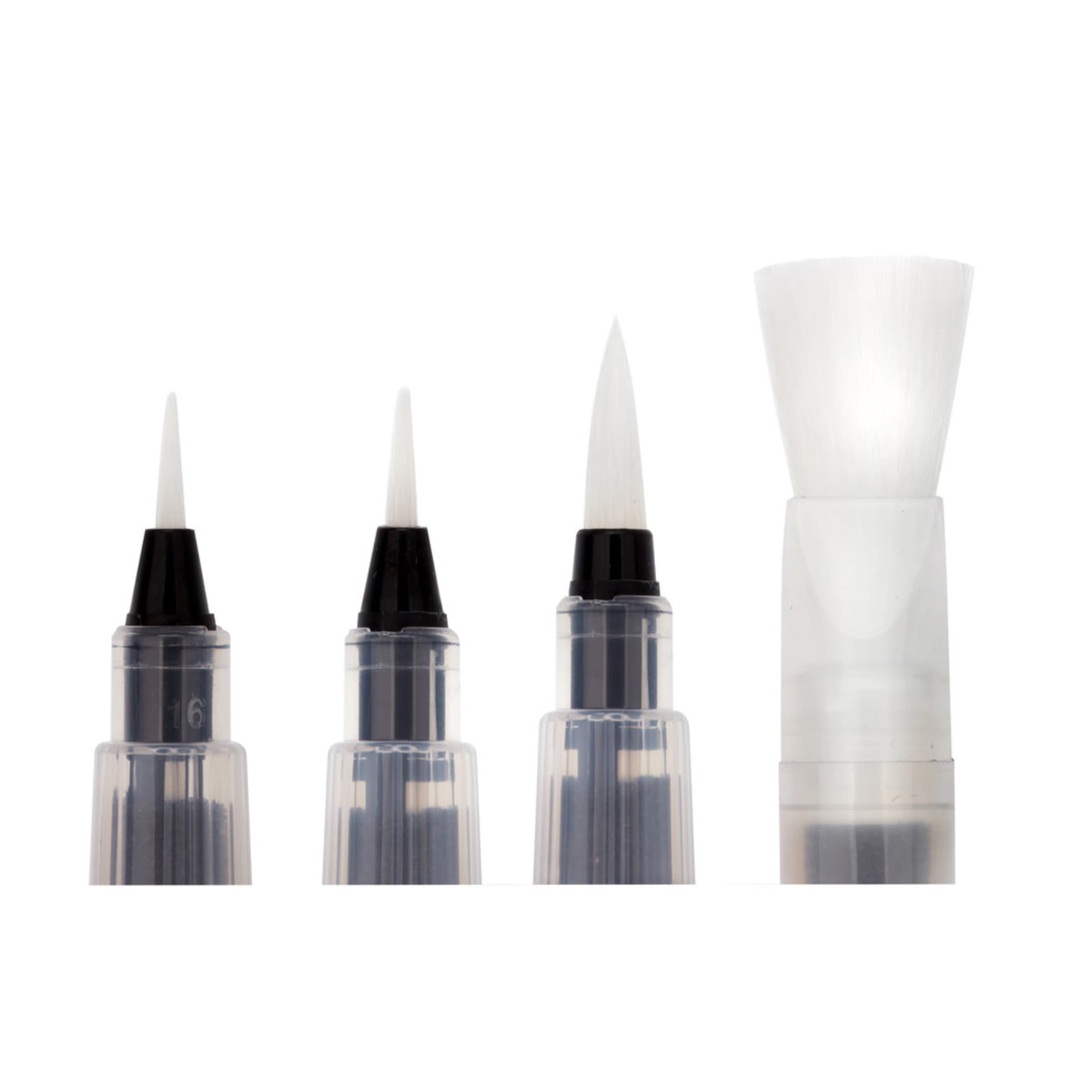 Derwent Set con 4 pinceles con déposito de agua #2305816