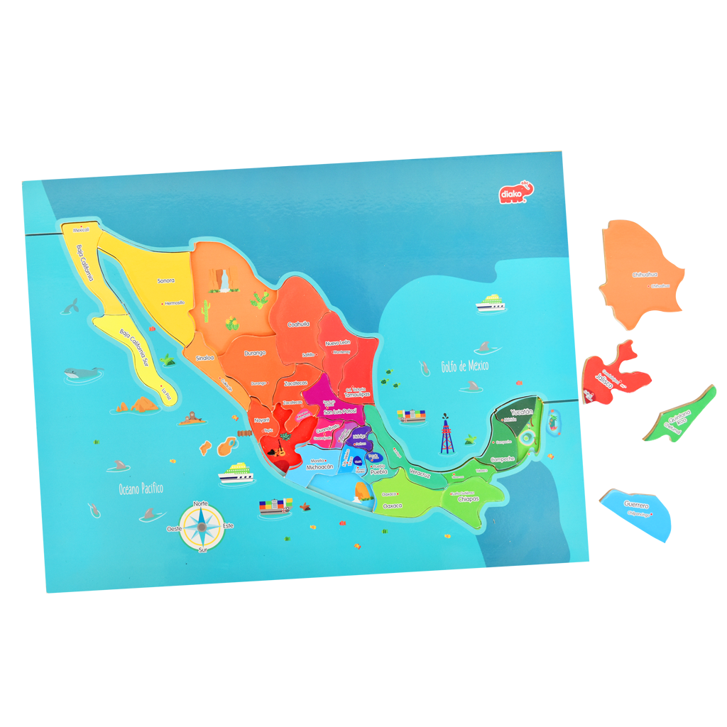 R MAPA DE MÉXICO