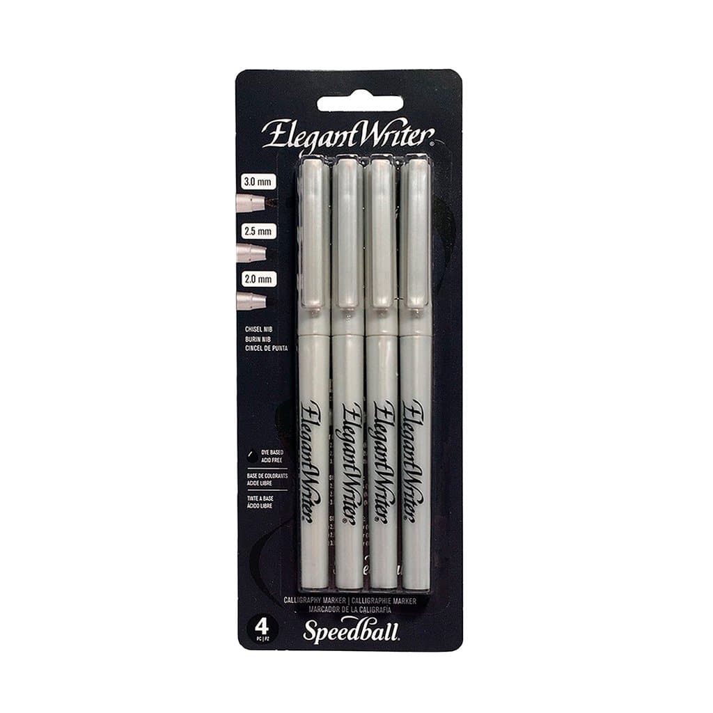 Speedball -  Blister con 4 marcadores + manual