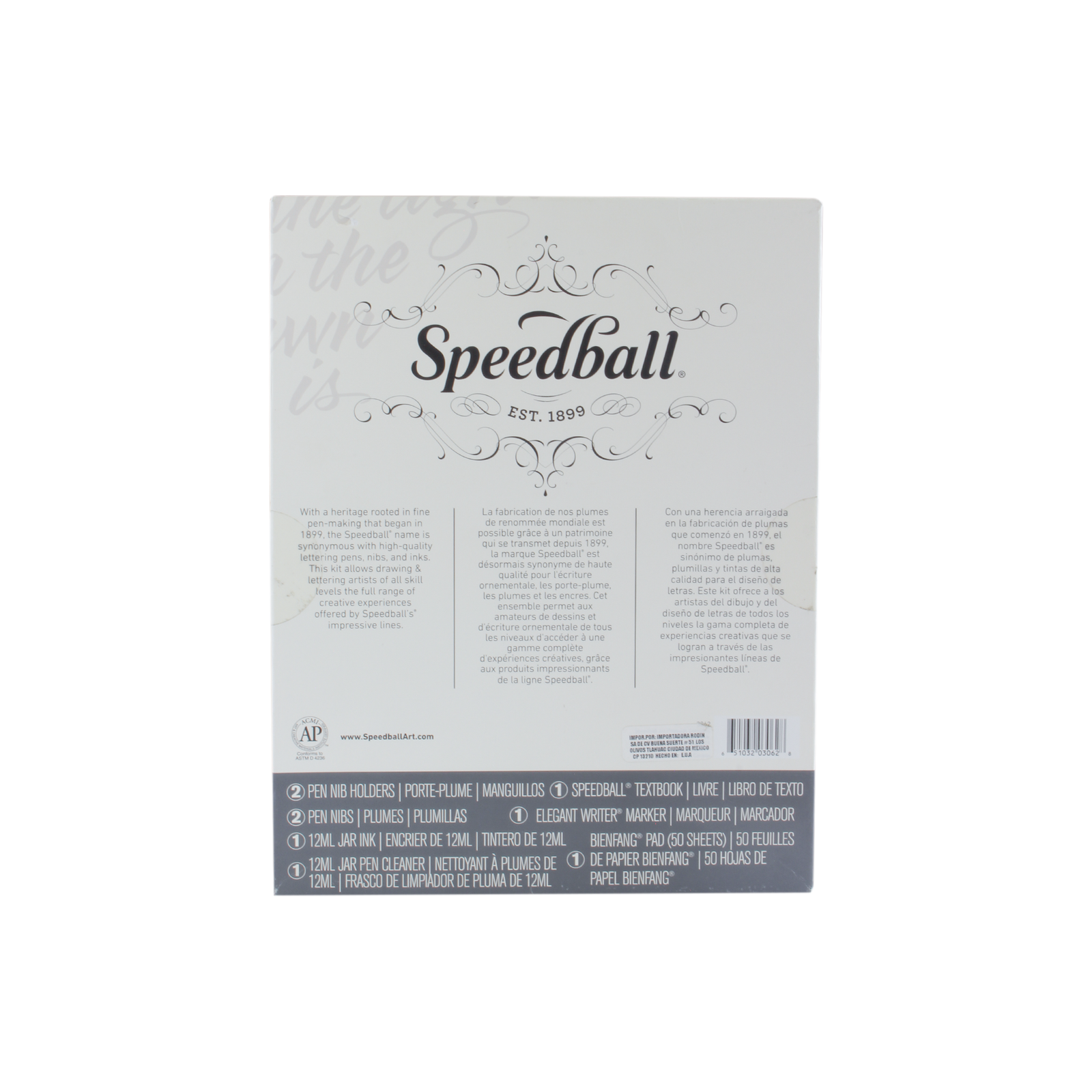 SPEEDBALL - Set completo para caligrafía #003062