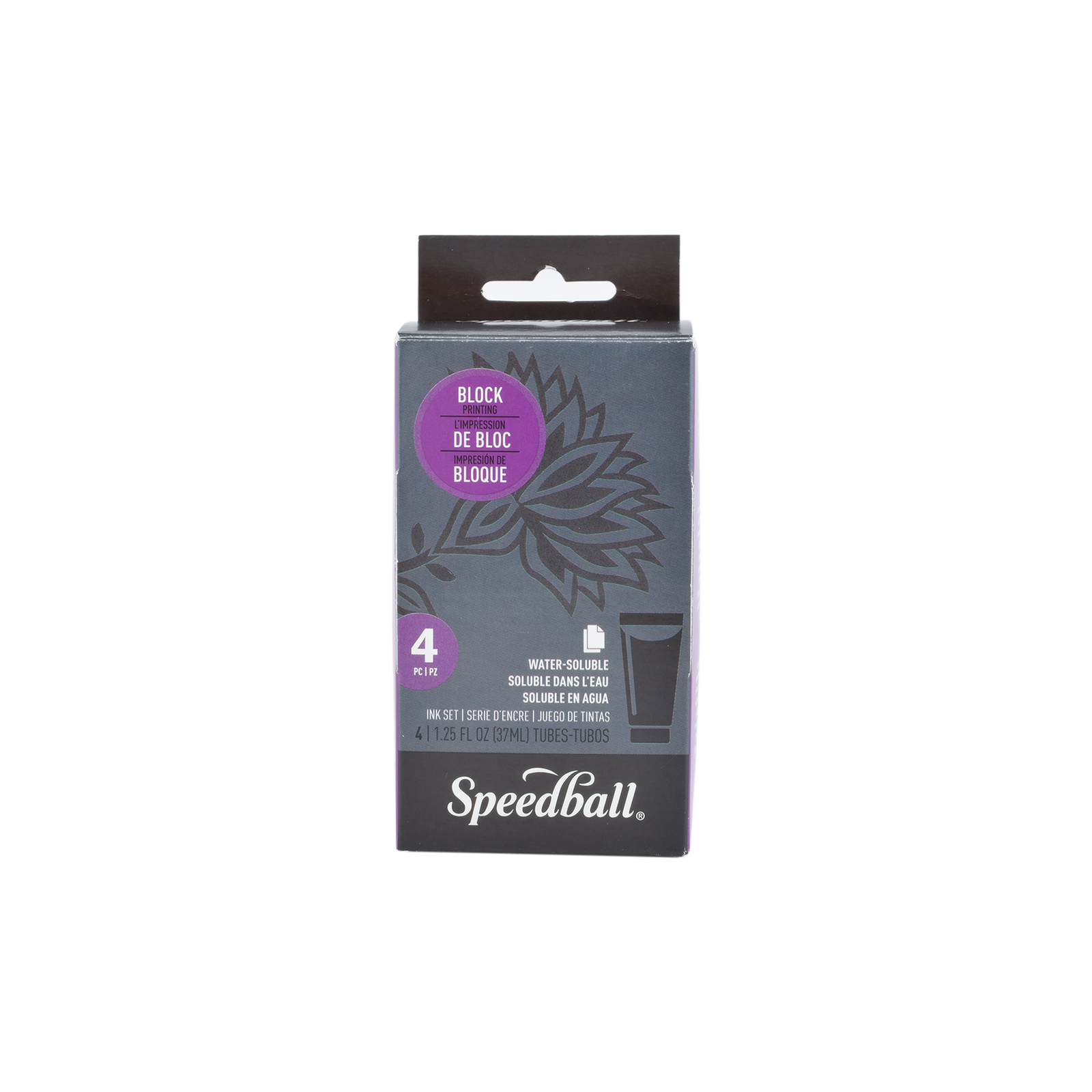 SPEEDBALL - KIT CON 4 PZ DE TINTA PARA XILOGRAFIA 37ML #003477