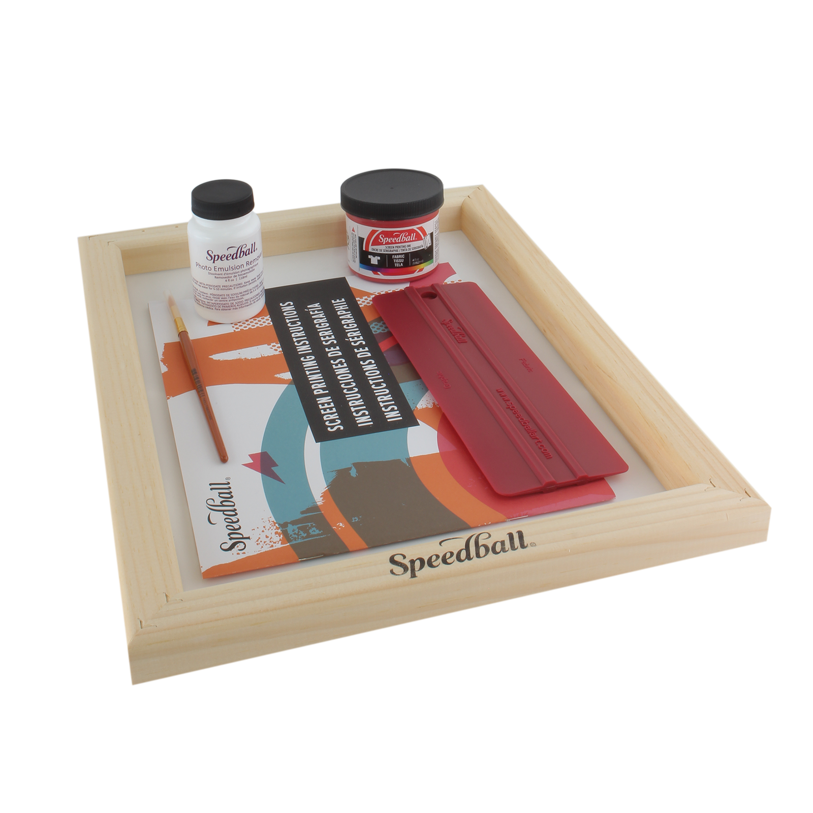 SPEEDBALL - KIT DE BUENA CALIDAD PARA SERIGRAFÍA SOBRE TELA