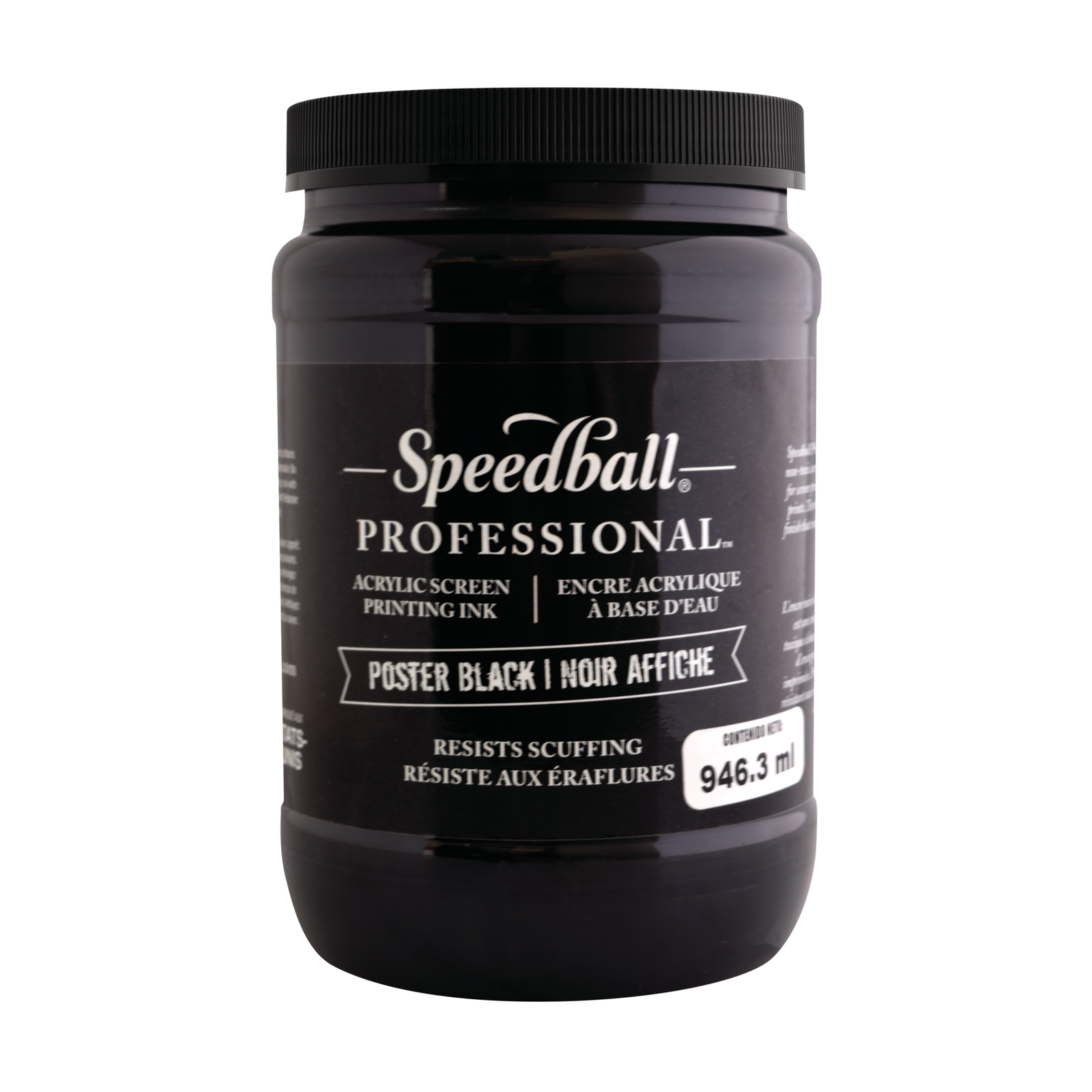 SPEEDBALL - TINTA IMPRESIÓN PROFESIONAL POSTER BLACK 946.3 ML