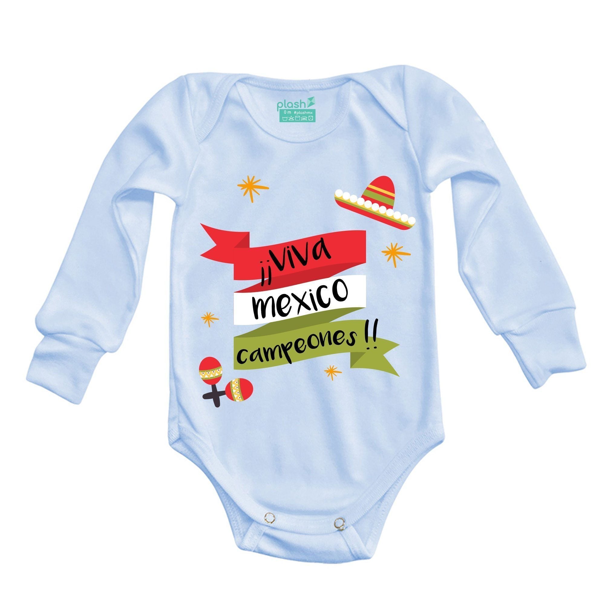 Body Bebé ¡Viva México Campeones! - MarchanteMX