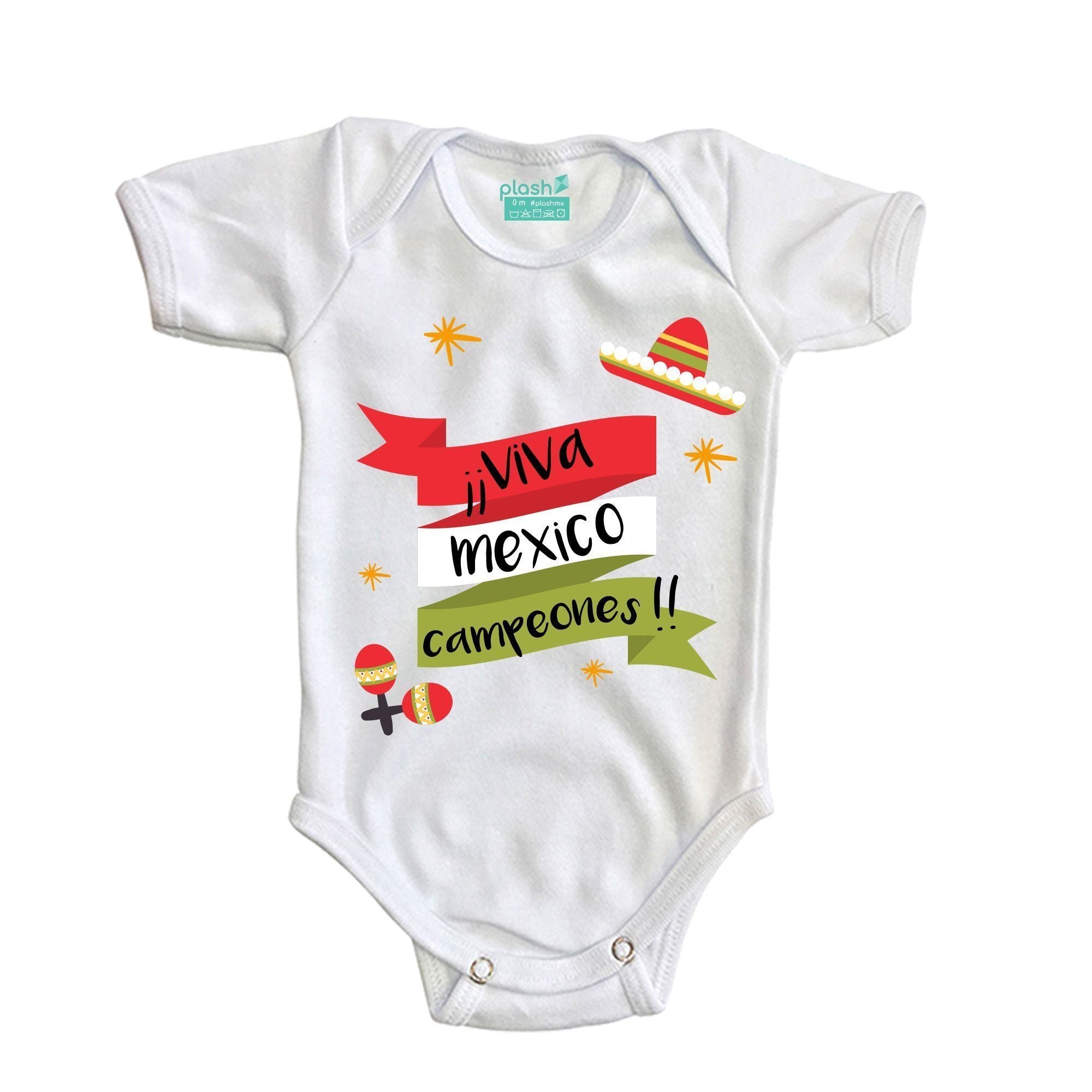 Body Bebé ¡Viva México Campeones! - MarchanteMX