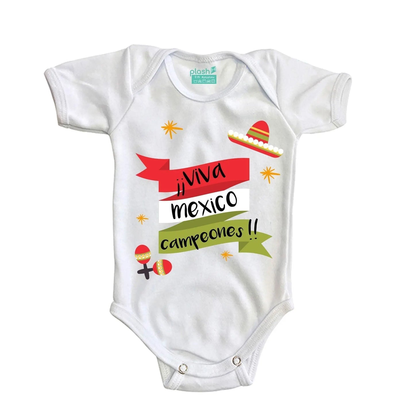 Body Bebé ¡Viva México Campeones! - MarchanteMX