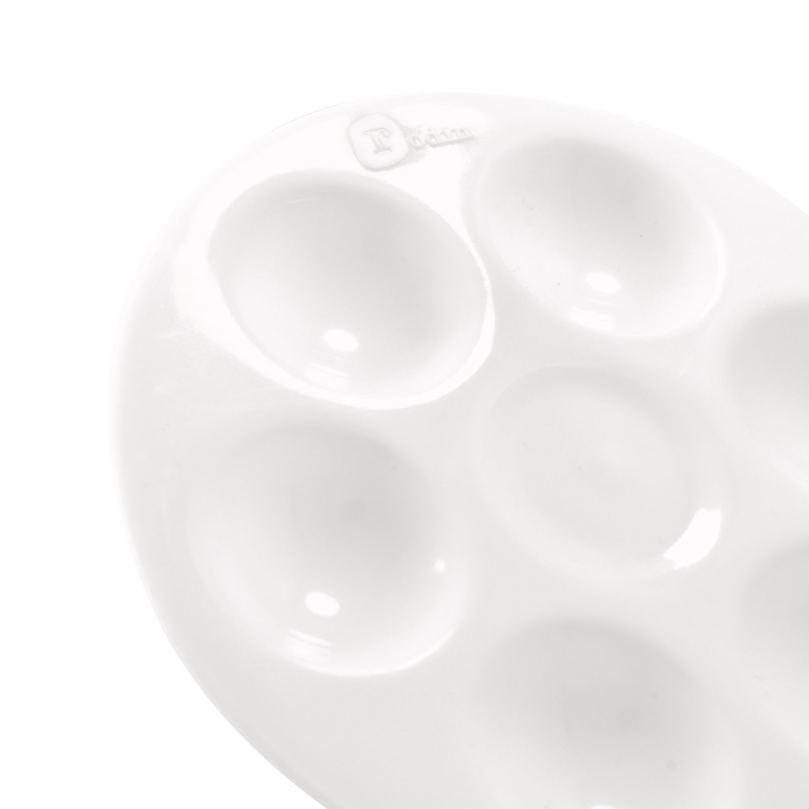ATL - Godete de plástico circular con 6 cavidades