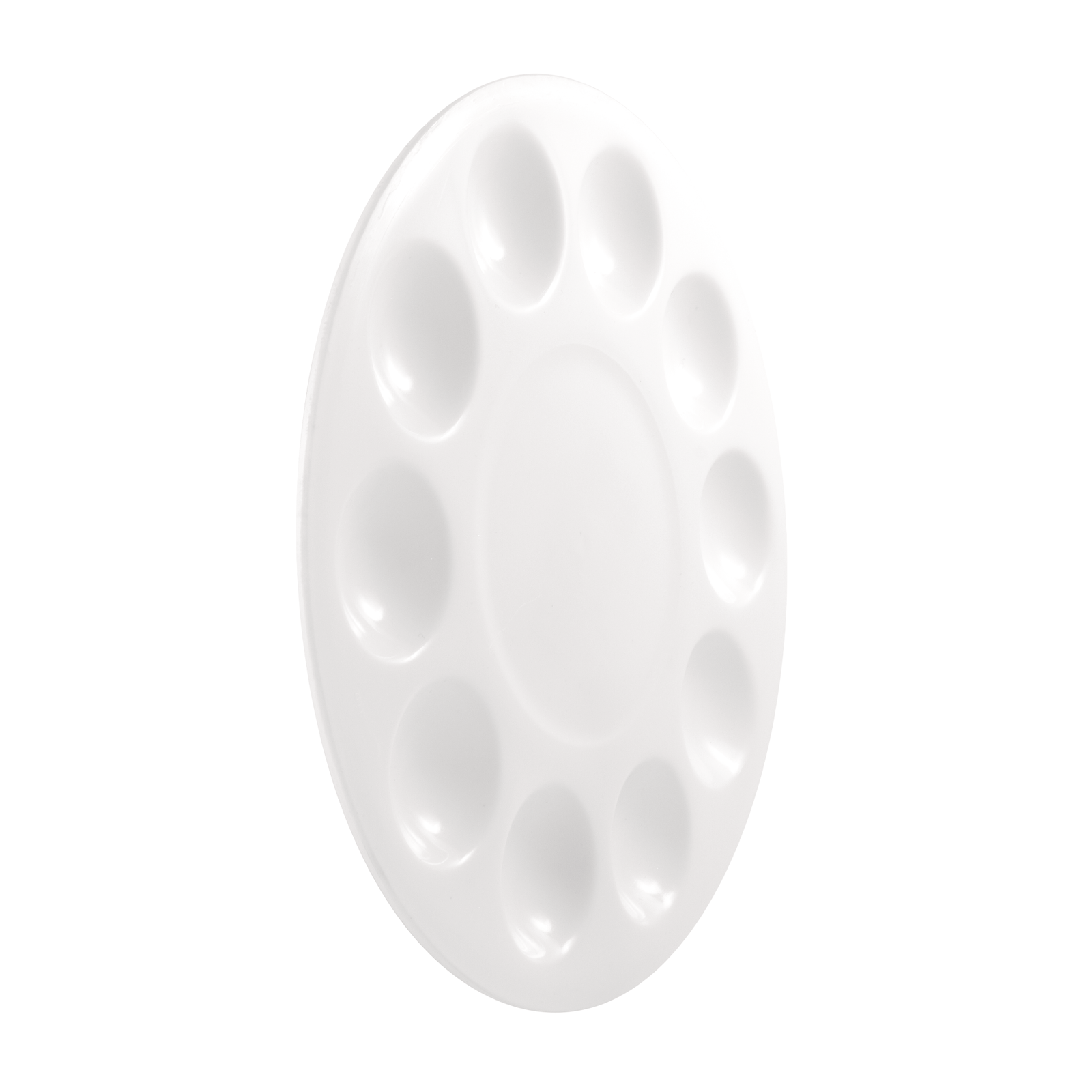 ATL - Godete de plástico circular rígido con 10 cavidades