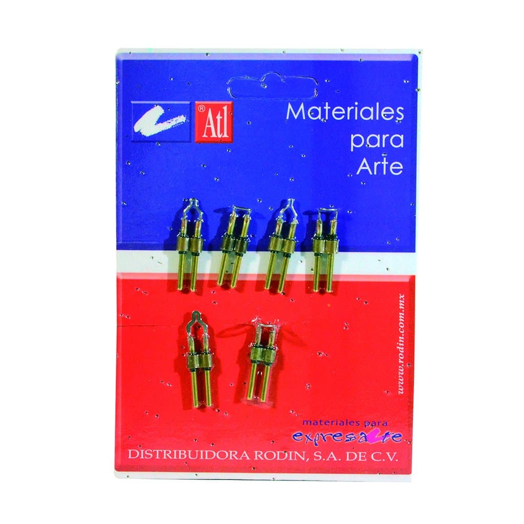 POLICRAFT - Juego de 6 agujas para pirógrafo