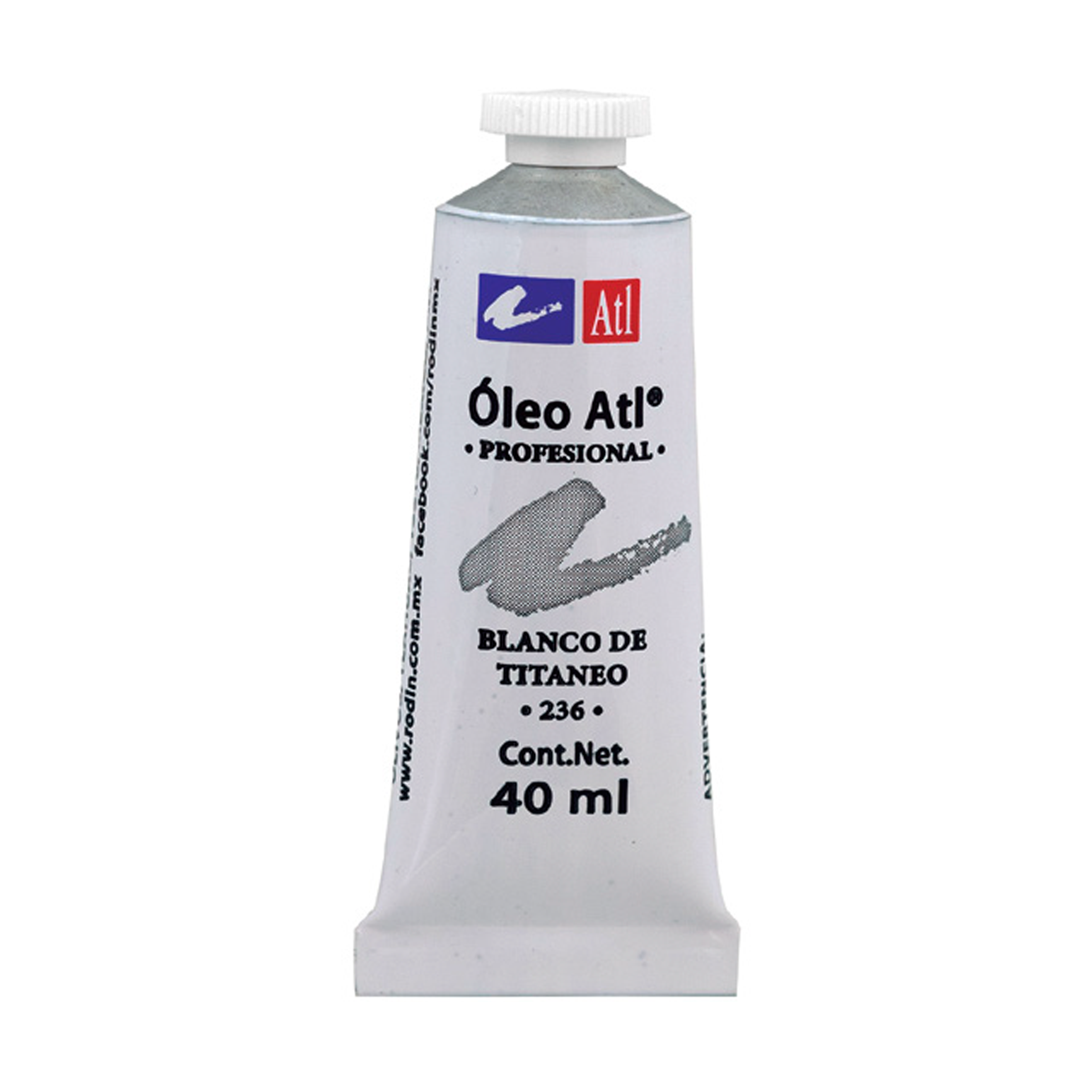 ATL - Óleo blanco secado rápido 40 ml